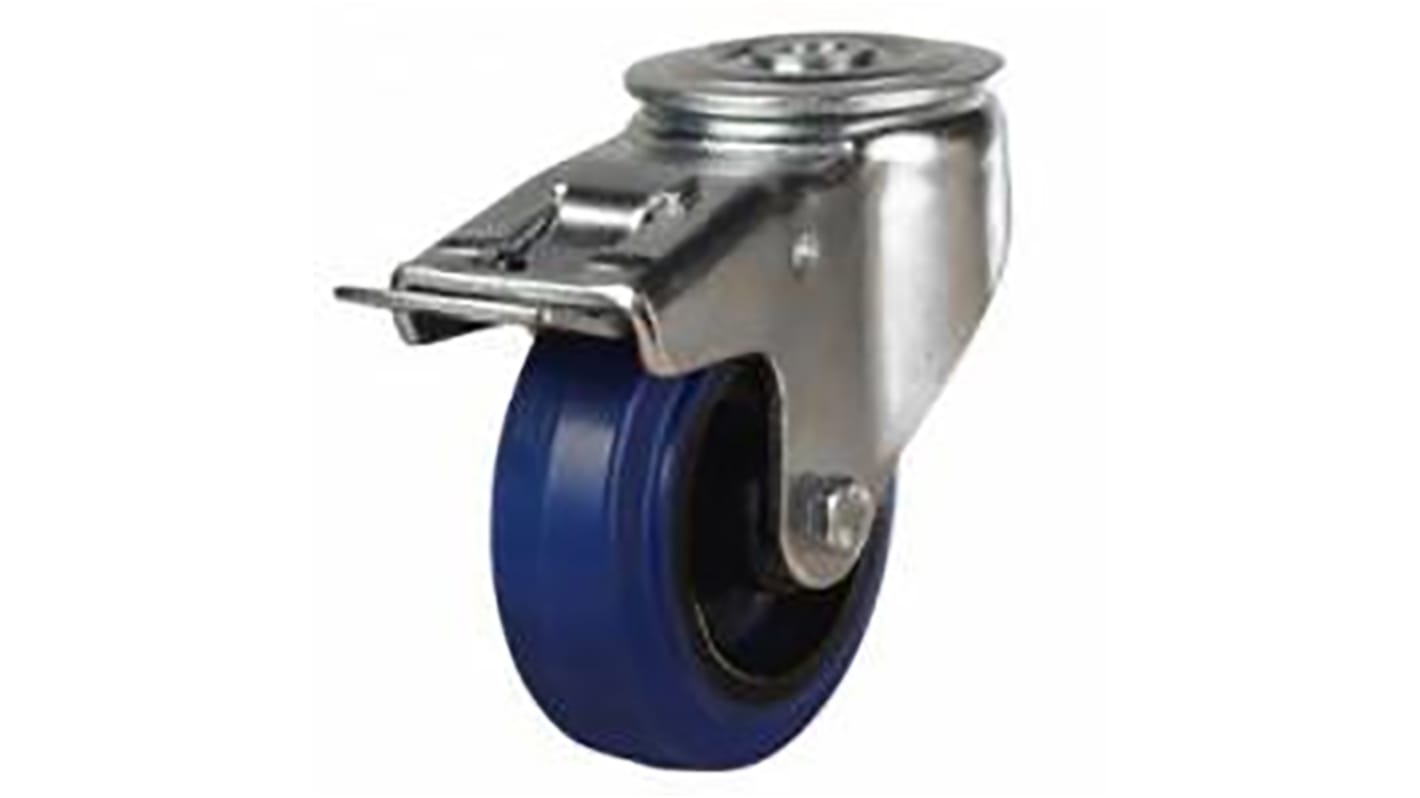 Rueda giratoria con freno RS PRO, Ø de rueda 125mm hasta 230kg