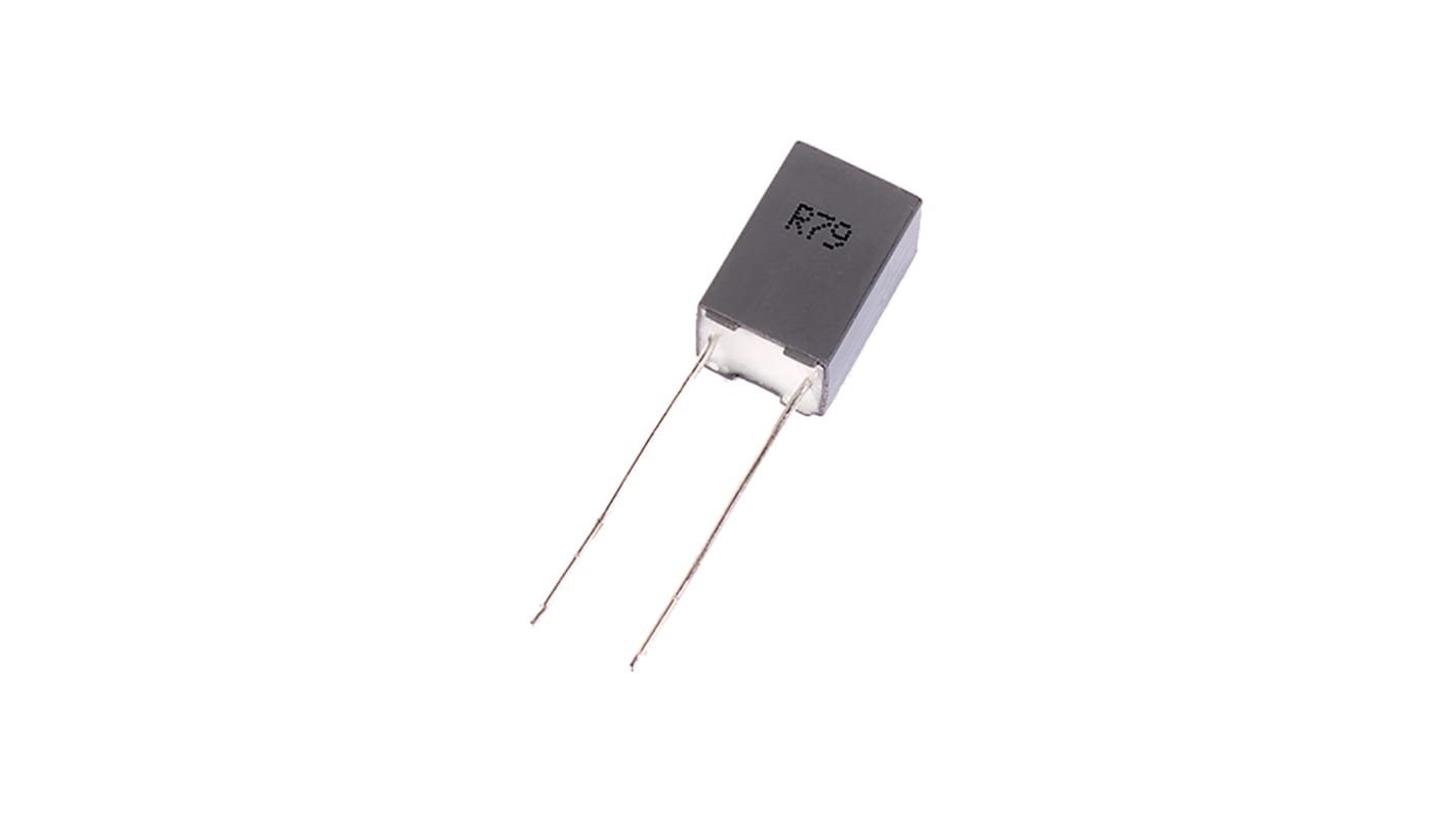 KEMET R79 Metallised Polypropylene Film Capacitor, 160 V ac, 250 V dc, ±5%, 47nF, Through Hole