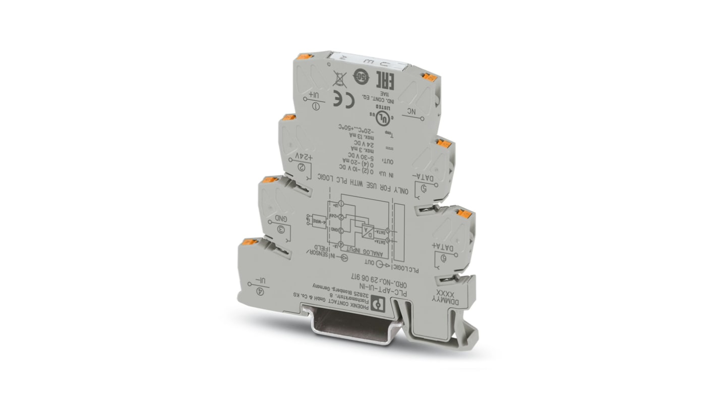 Modulo analogico Phoenix Contact, serie PLC, Corrente, tensione