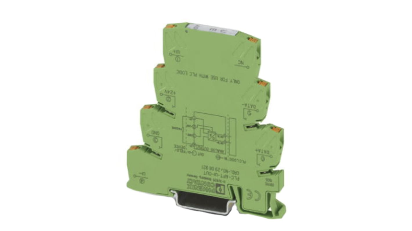 Módulo de expansión Phoenix Contact PLC, 24 V dc tipo Corriente, tensión