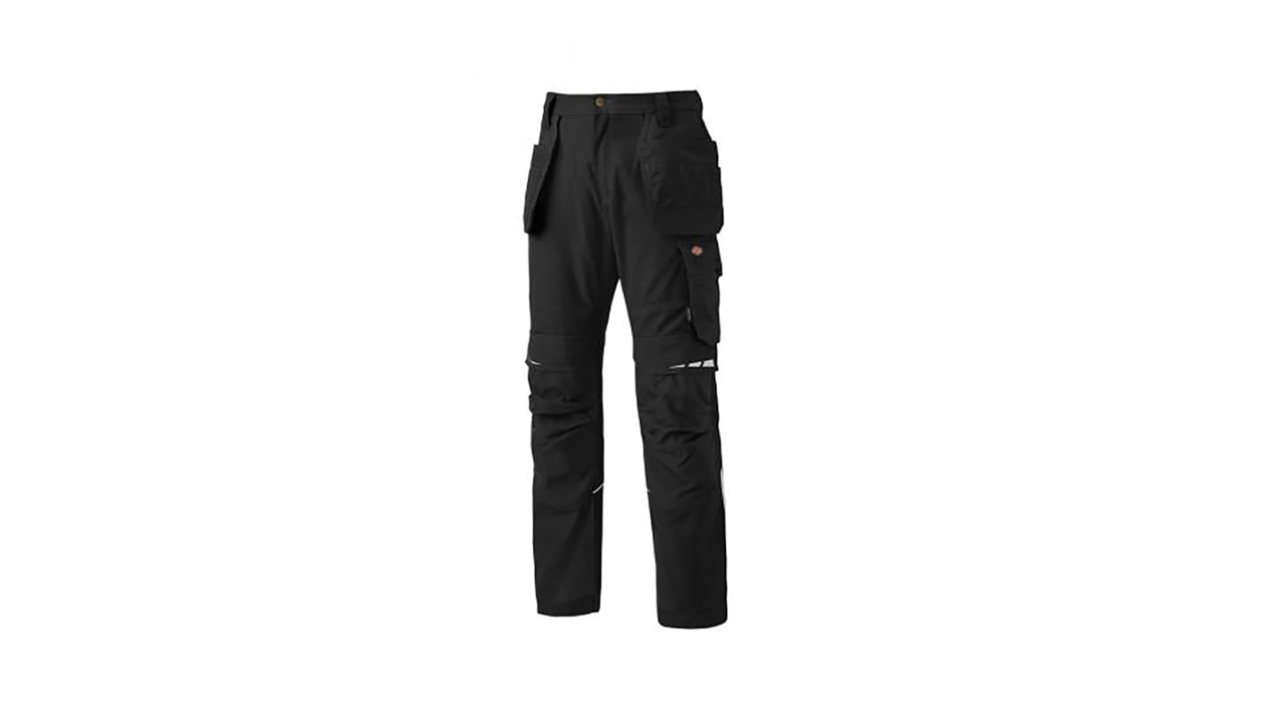 Dickies DP1005 Black Men's Work Trousers 36in, 88 ￫ 92cm Waist