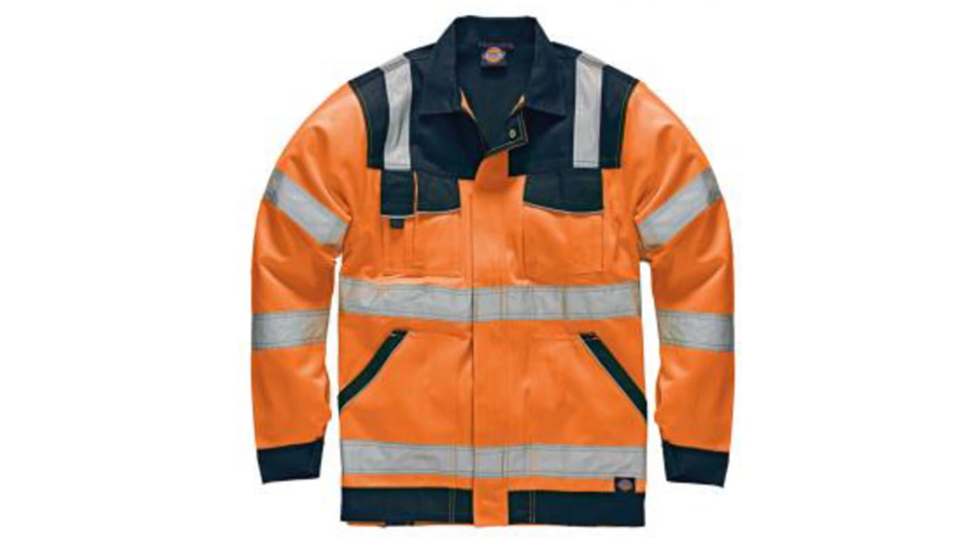 Dickies Orange Men Hi Vis Jacket, L