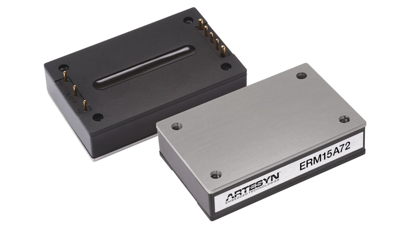 Przetwornica DC-DC, 75W, Uwe 66 → 160 V DC, Uwy 24V dc, Iwy 3.12A Tak, Artesyn
