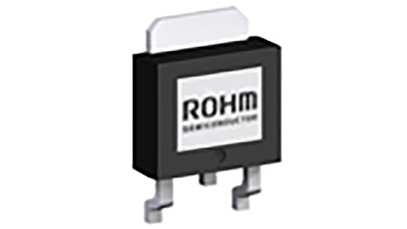 P-Channel MOSFET, 16 A, 45 V, 3-Pin DPAK ROHM RD3H160SPTL1