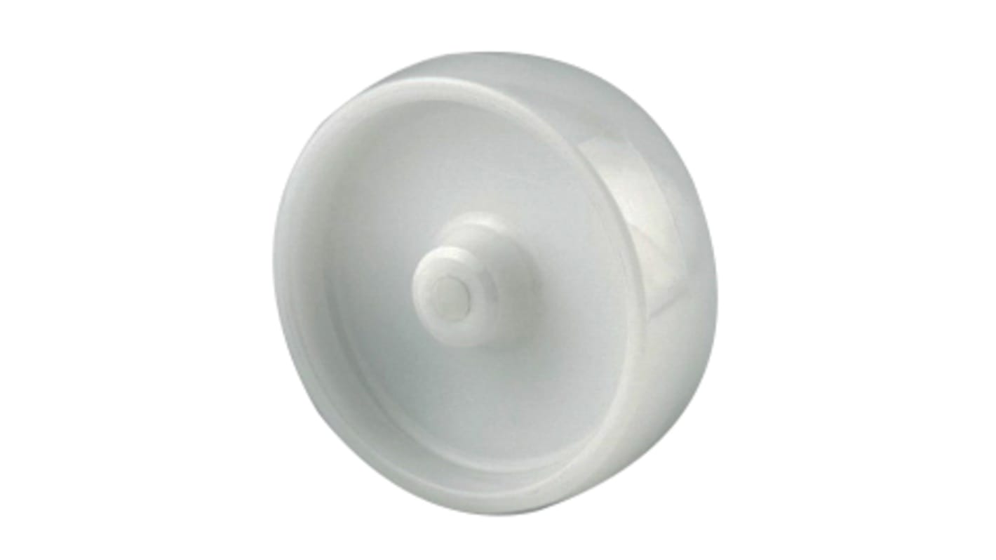 Kółko do wózka, Nylon twardy, Poliamid, Biały, obc.: 500kg, śred.: 160mm, szer.: 40mm