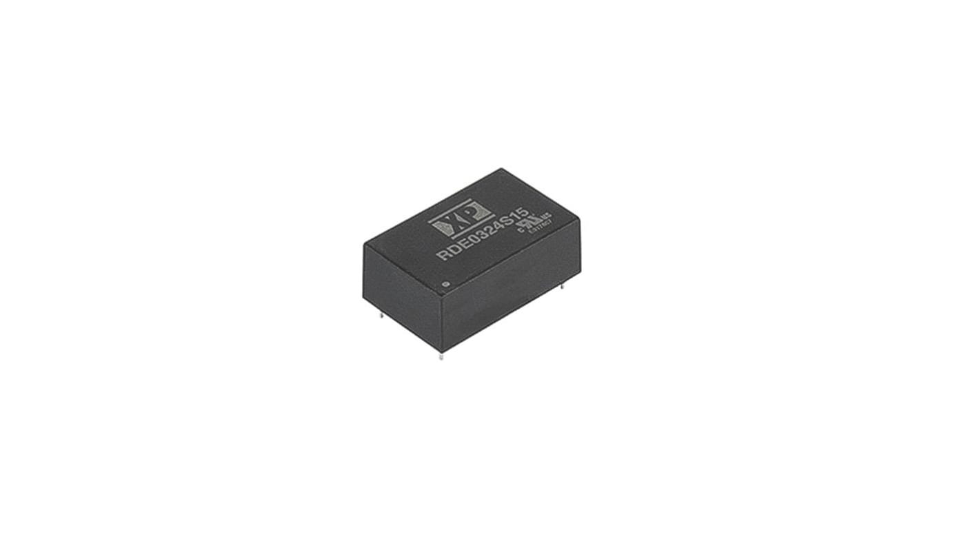 XP Power RDE03 DC/DC-Wandler 3W 72→ 110 V dc IN, ±15V dc OUT / ±100mA Durchsteckmontage 3kV dc isoliert