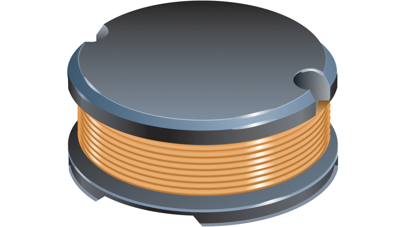 Bourns, SDR0604, 0604 Unshielded Wire-wound SMD Inductor with a Ferrite DR Core, 68 μH ±10% Wire-Wound 620mA Idc Q:22