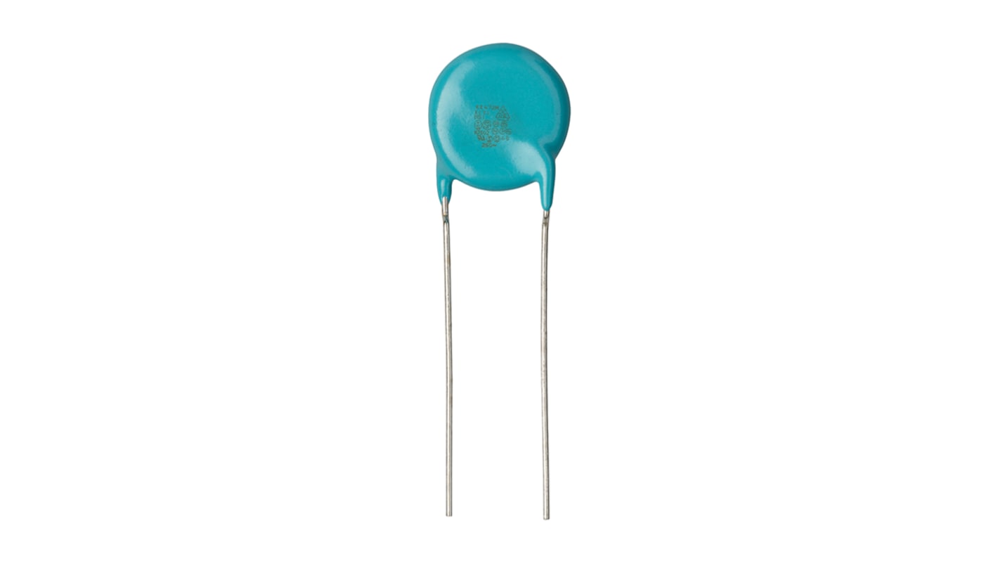 Murata Single Layer Ceramic Capacitor (SLCC) 47pF 1.5 kV dc, 500V ac ±10% SL(JIS) Dielectric, DE1, Through Hole +125°C