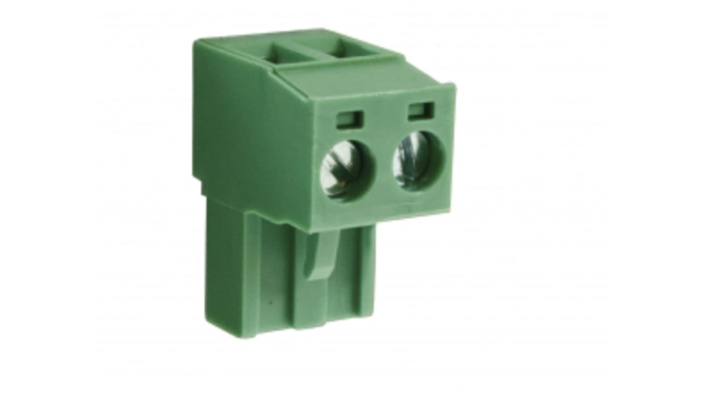 RS PRO, 5.08mm Pitch, 12 Way, Horizontal, Pluggable Terminal Block, Plug, Through Hole, Screw Termination