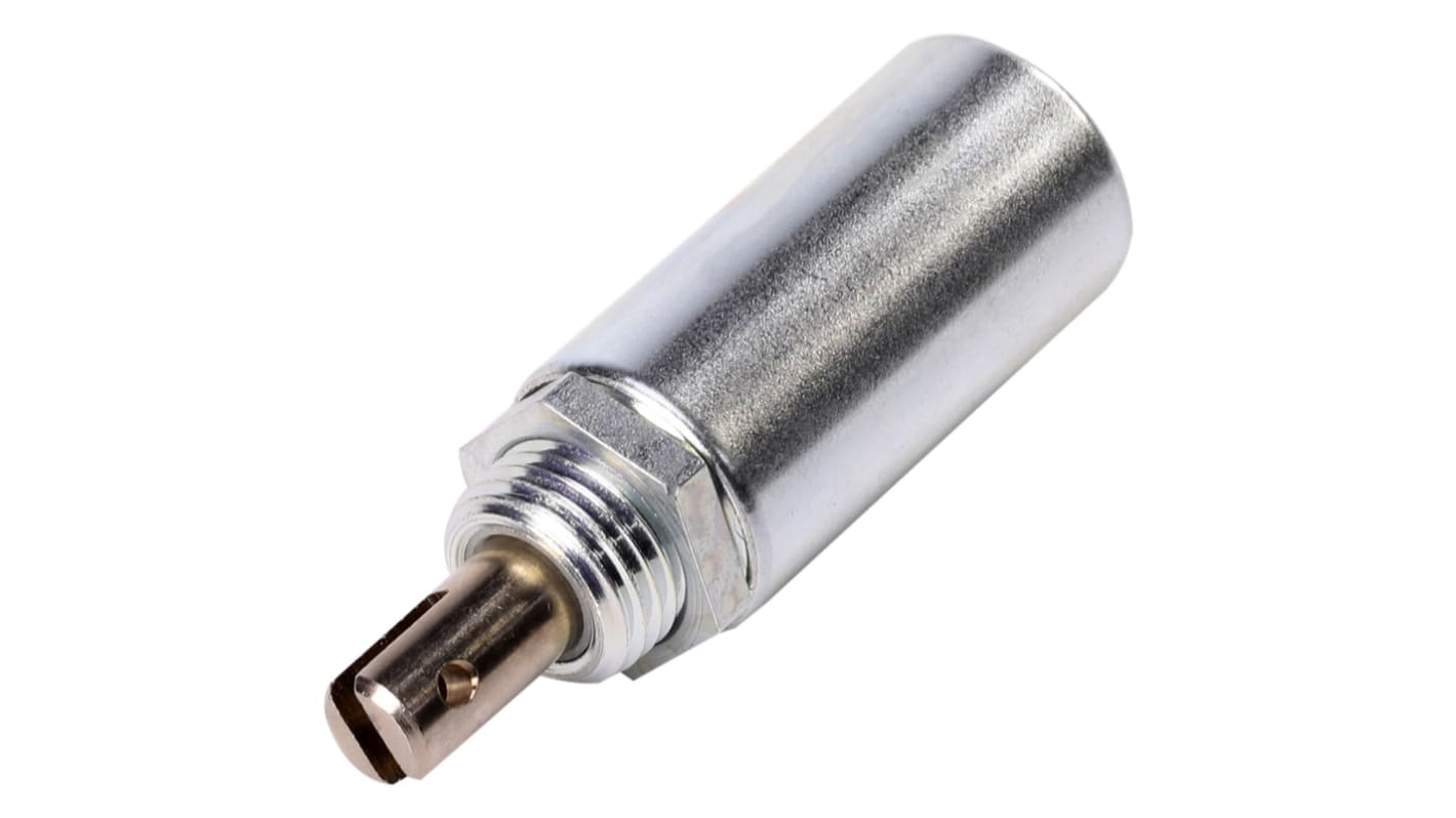 Solenoide lineare A trazione Johnson Electric, 12 V c.c., corsa max. 17.78mm
