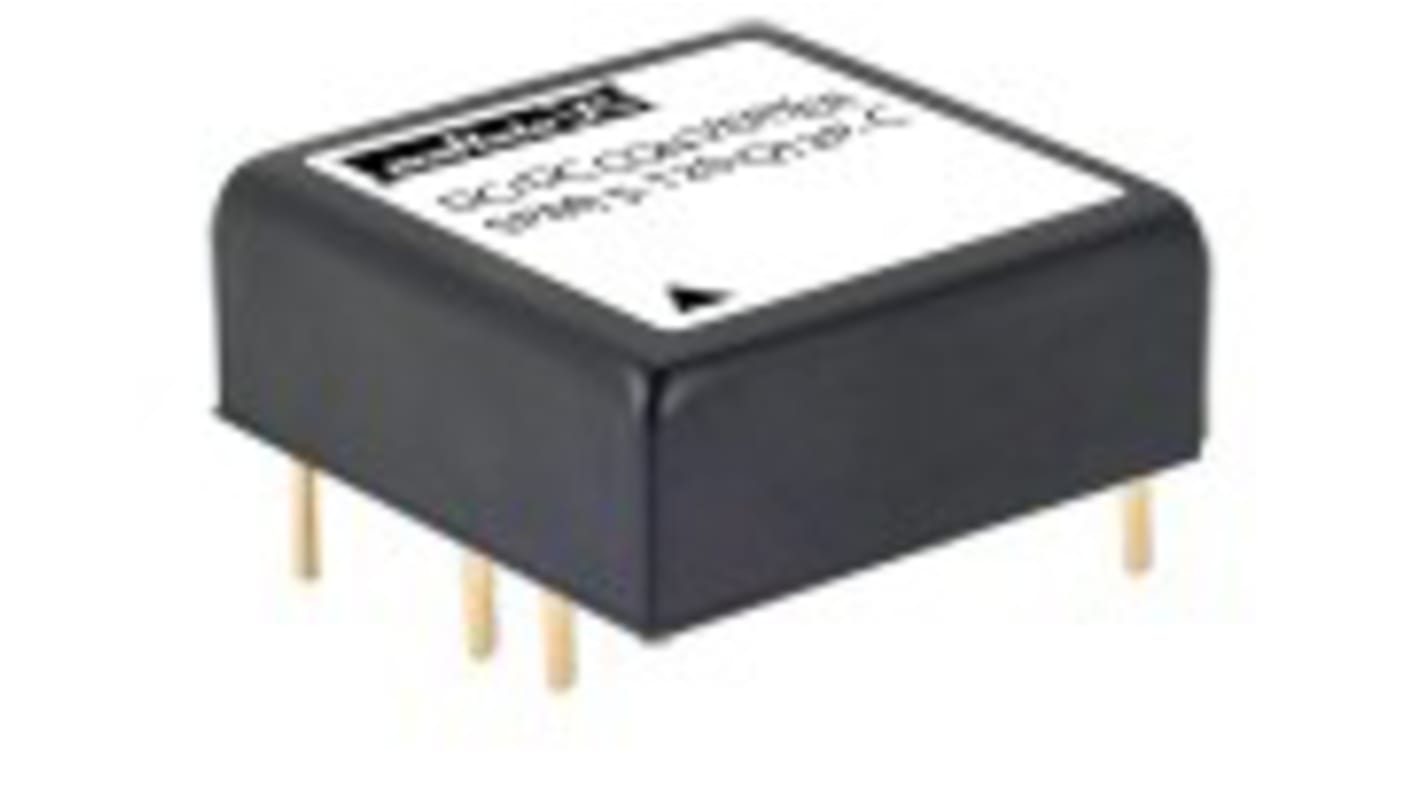 Przetwornica DC-DC, 16.5W, Uwe 9 → 36 V DC, Uwy 15V dc, Iwy 1.1A, Murata Power Solutions