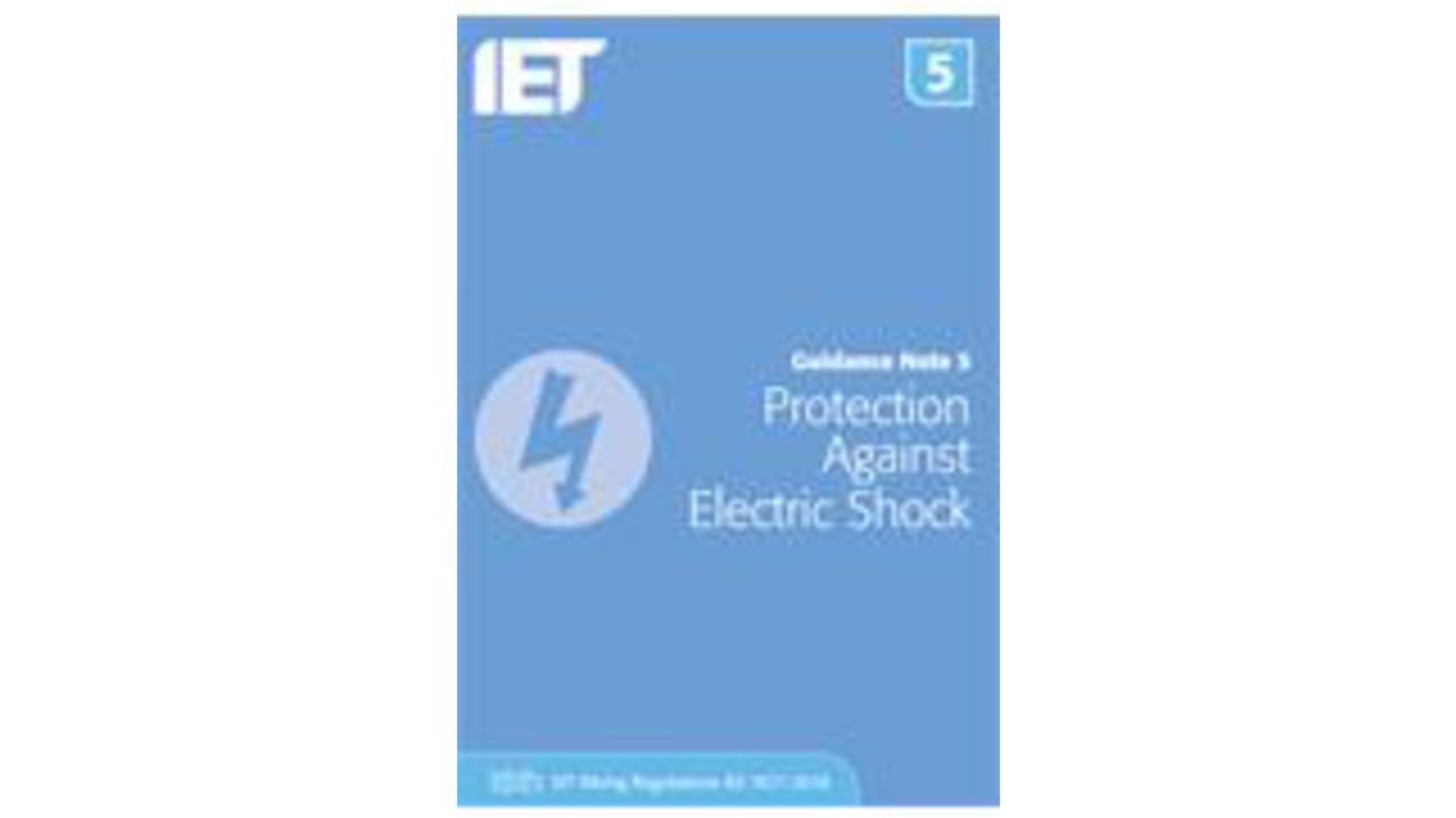 IET 平装《Guidance Note 5: Protection Against Electric Shock》, 作者:IET, (8th版本)