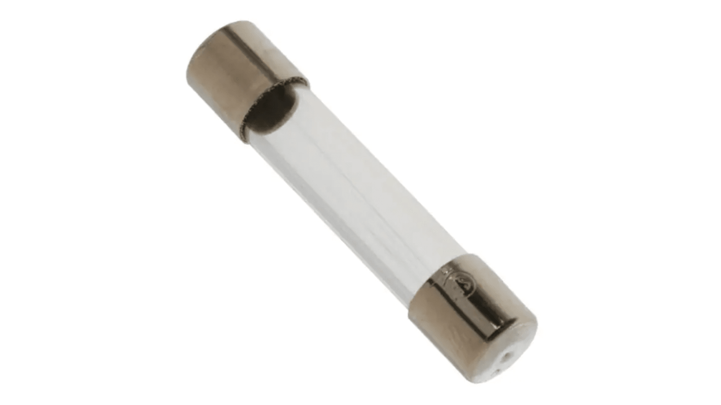 Wickmann 4A F Glass Cartridge Fuse, 6.3 x 32mm