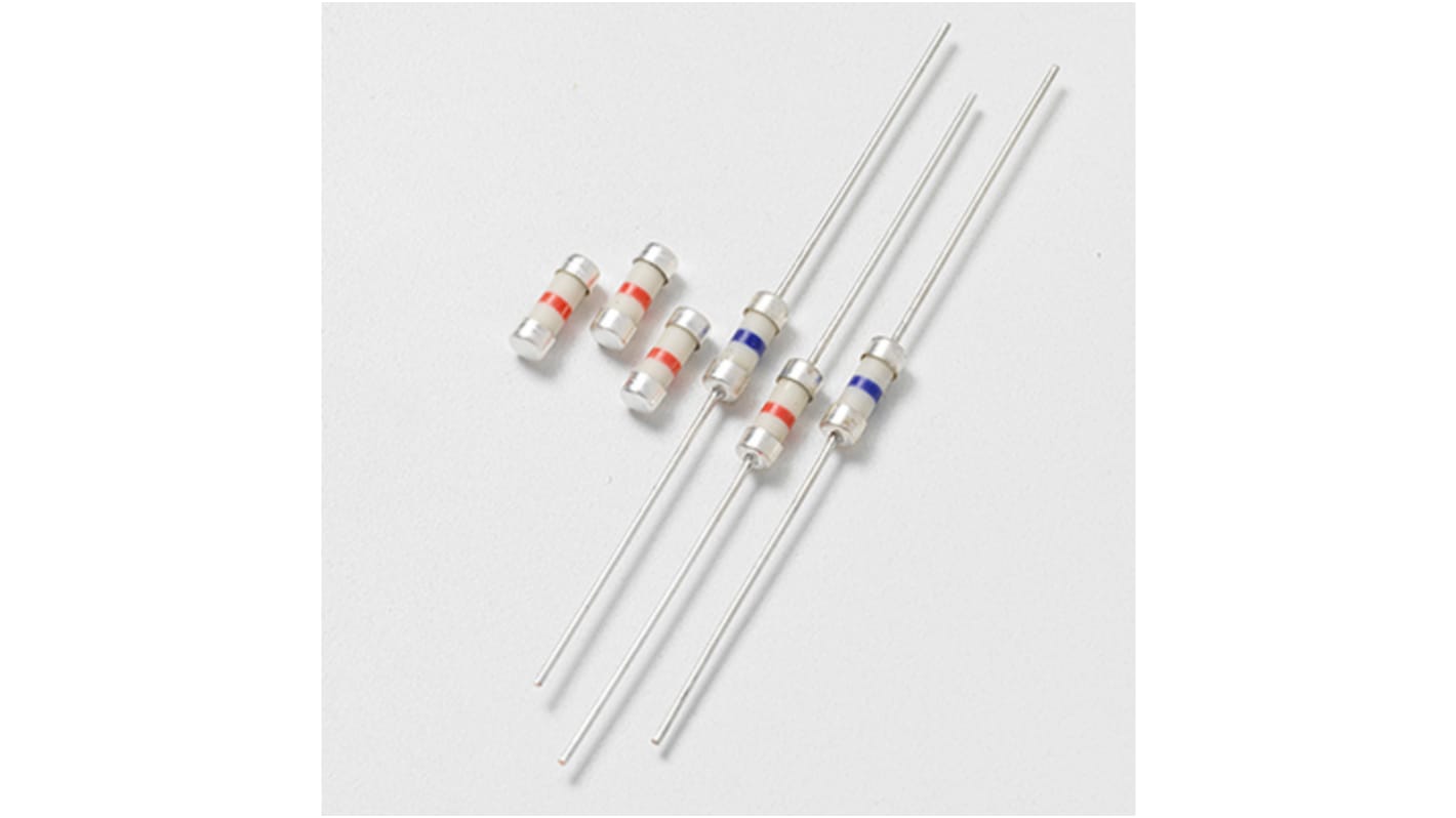 Wickmann 自恢复保险丝, 250V, 0.2 A最大, 200mA跳闸, 242系列