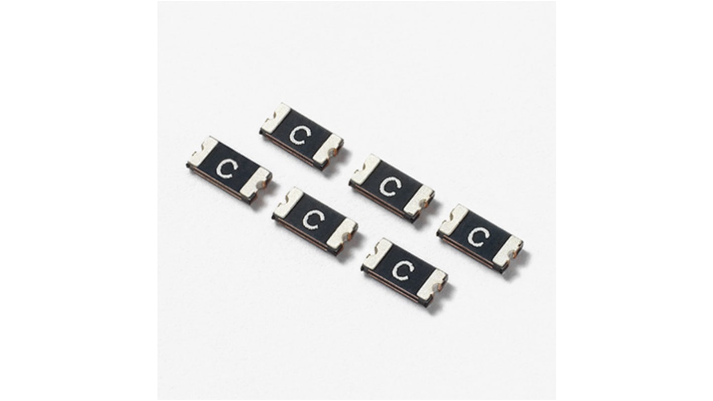 Wickmann 1206L SMD Sicherung, rückstellend / 750mA, 6V dc 0.1s 0.35A F 100 A max. 3.4mm 0.75mm 1.8mm