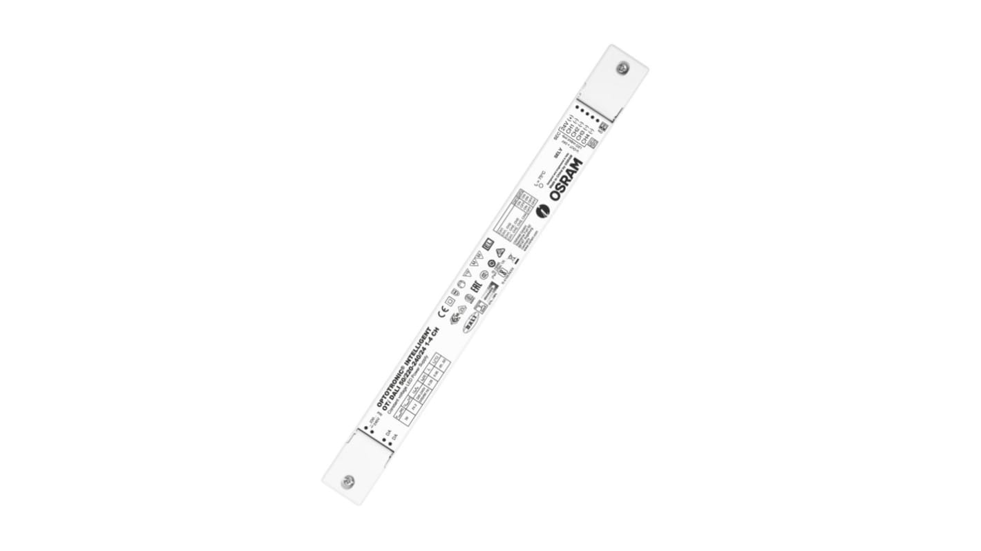 Osram 80W LED驱动电源, 交流，直流输入, 输出24.2V, 可调光, IP20, DALI系列