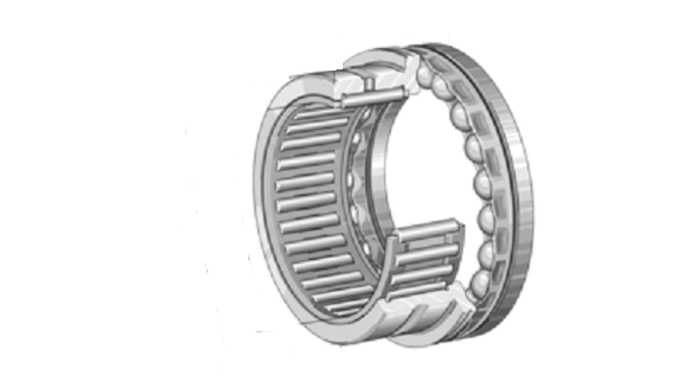 INA NKX25-Z-XL 25mm I.D Needle Needle Roller Bearing, 37mm O.D