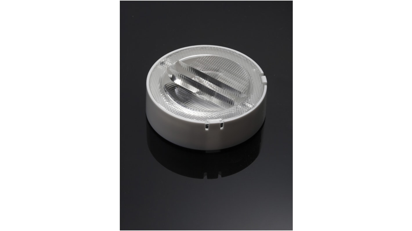 Kit de Óptica y Soporte para LED Ledil, diámetro 69.9mm, 69.9 Dia. x 14.6mm Polimetilmetacrilato (PMMA) Redonda, Serie