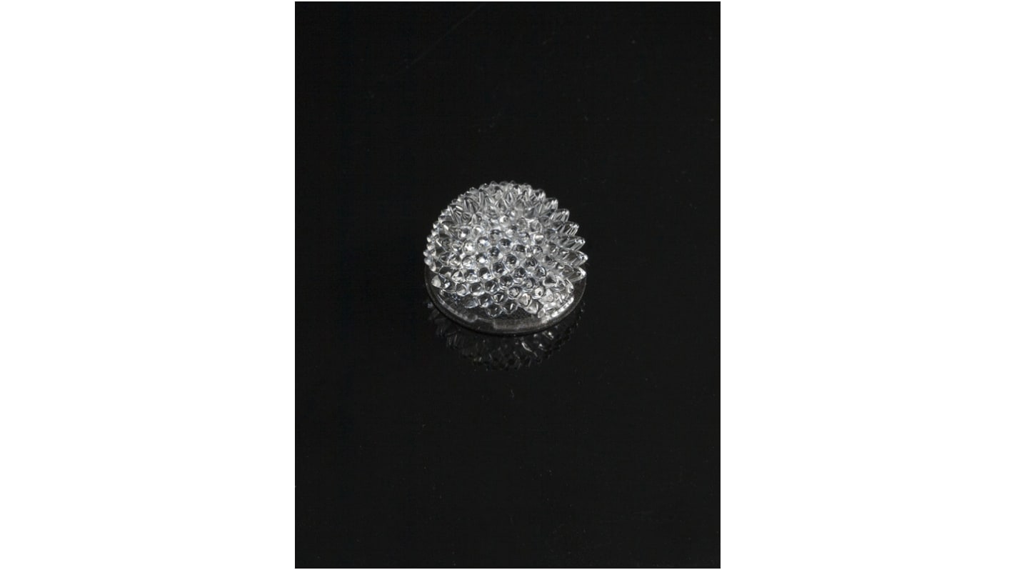 Lente per LED Ledil CA15584_ZORYA-MINI-TAPE, diam. 24mm, emissione Largo, copertura 145° Policarbonato (PC) Rotonda,