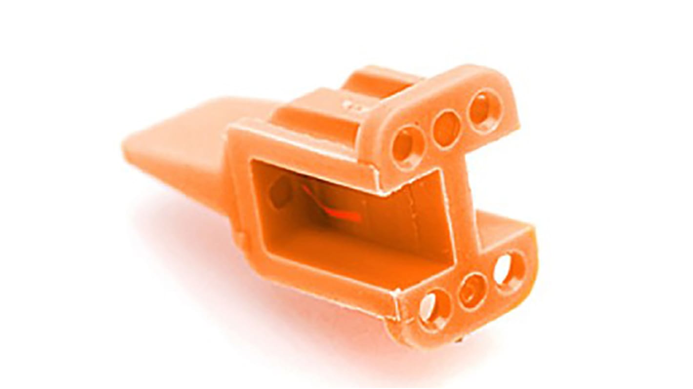Amphenol Industrial, ATM Male 4 Way Wedgelock for use with ATM Series Connectors