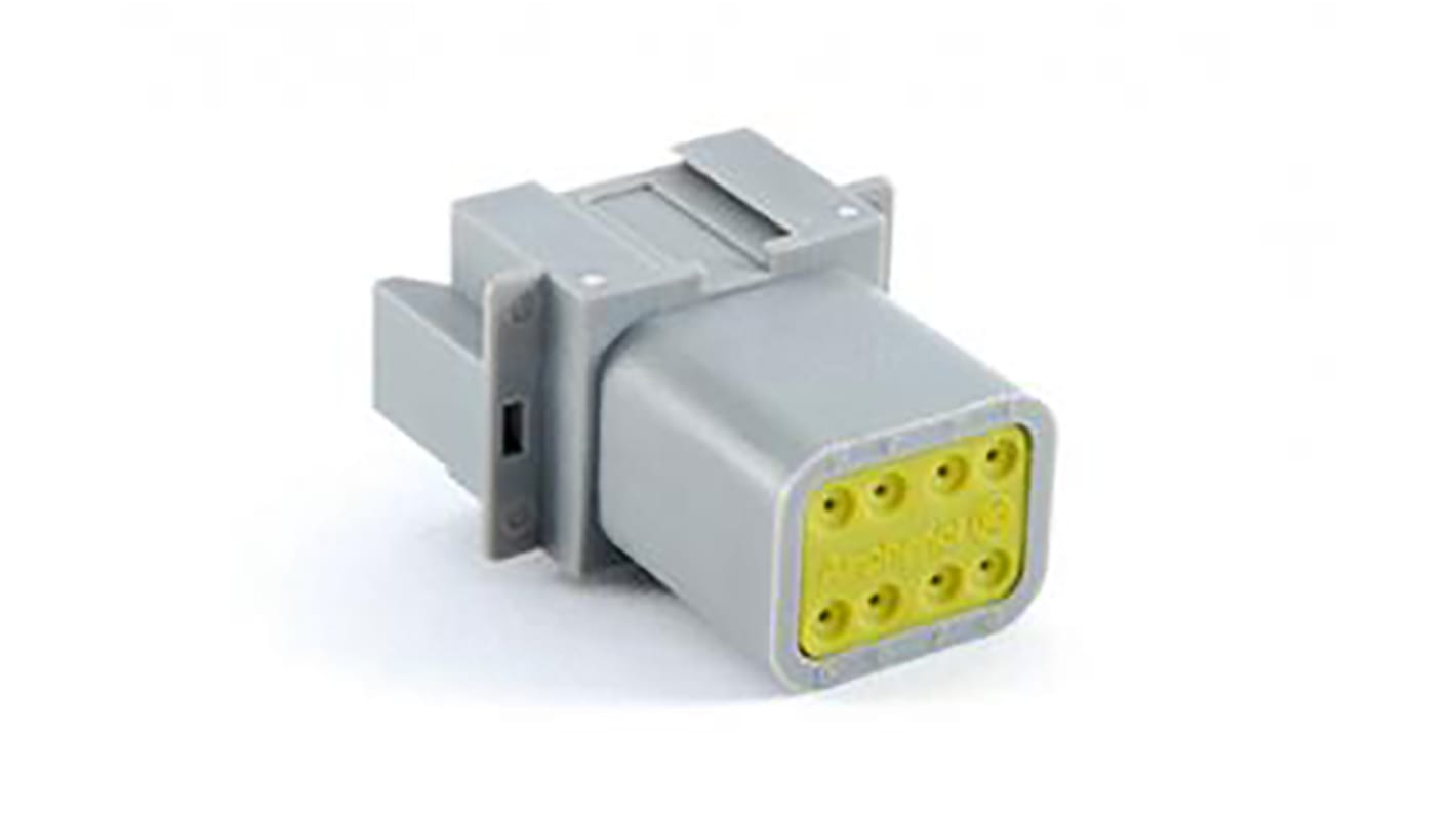 Amphenol Industrial, AT Automotive Connector Socket 8 Way, Crimp Termination