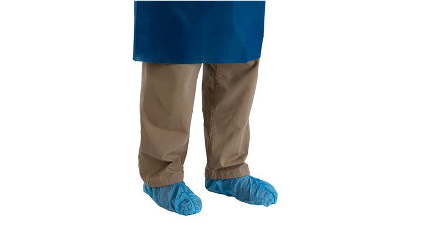 3M Blue Anti Slip Disposable Shoe Cover One Size 100 pack