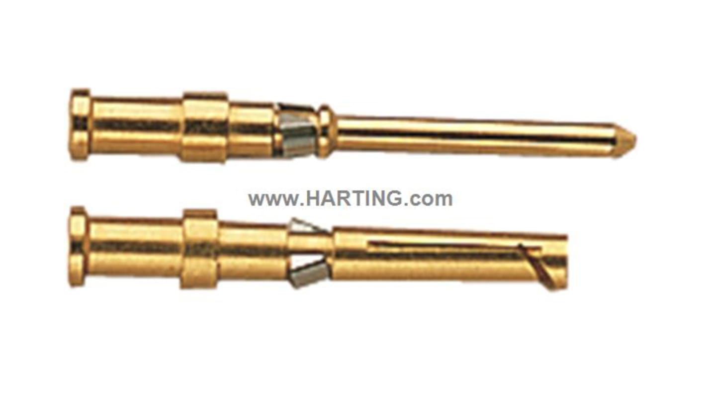 HARTING Han D HMC Female 10A Crimp Contact Minimum Wire Size 0.14mm² Maximum Wire Size 0.37mm² for use with Heavy Duty