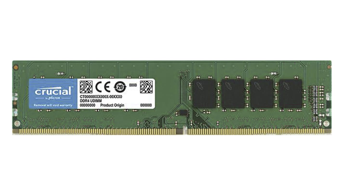 Scheda RAM Desktop Crucial 8 GB, 2400MHz