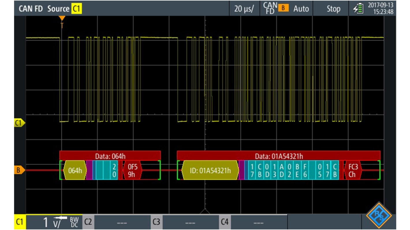 Rohde & Schwarz Automotive Bundle Sofware Oscilloscope Software for Use with RTH Oscilloscope