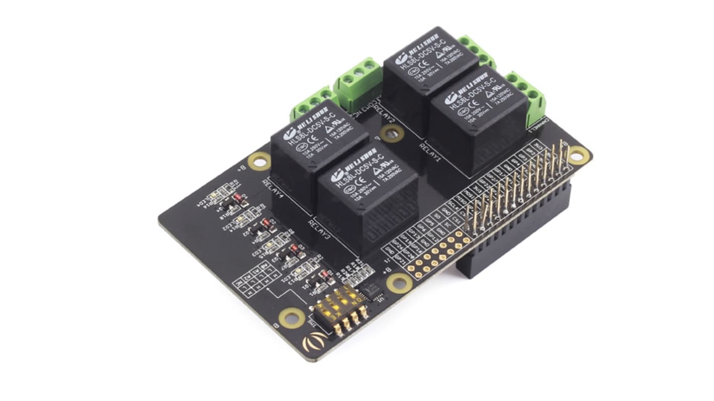 Seeed Studio Relay Board with 4 NO/NC Channels for Raspberry Pi