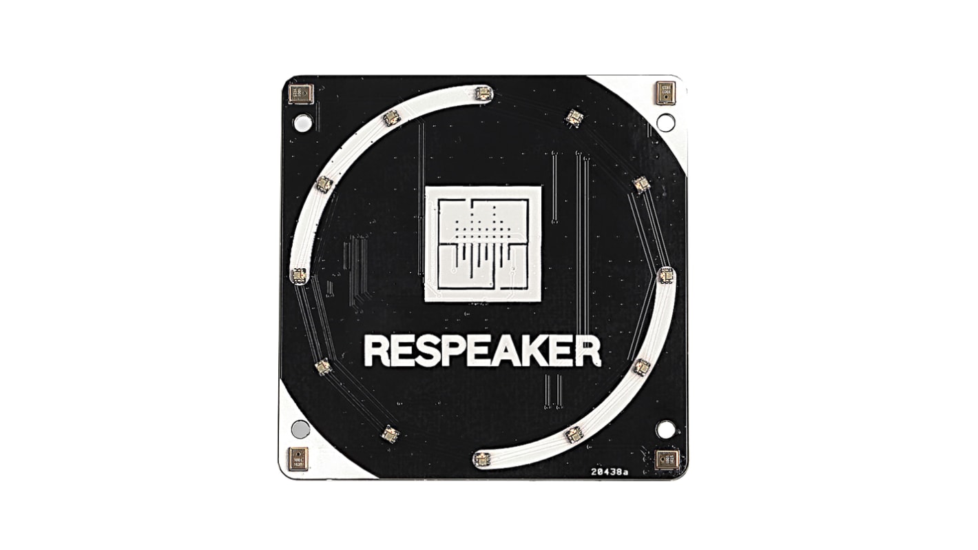Seeed Studio Raspberry Pi HAT, ReSpeaker クワッドマイク HAT 、 Raspberry Pi 用, オーディオ, HAT, 103030216