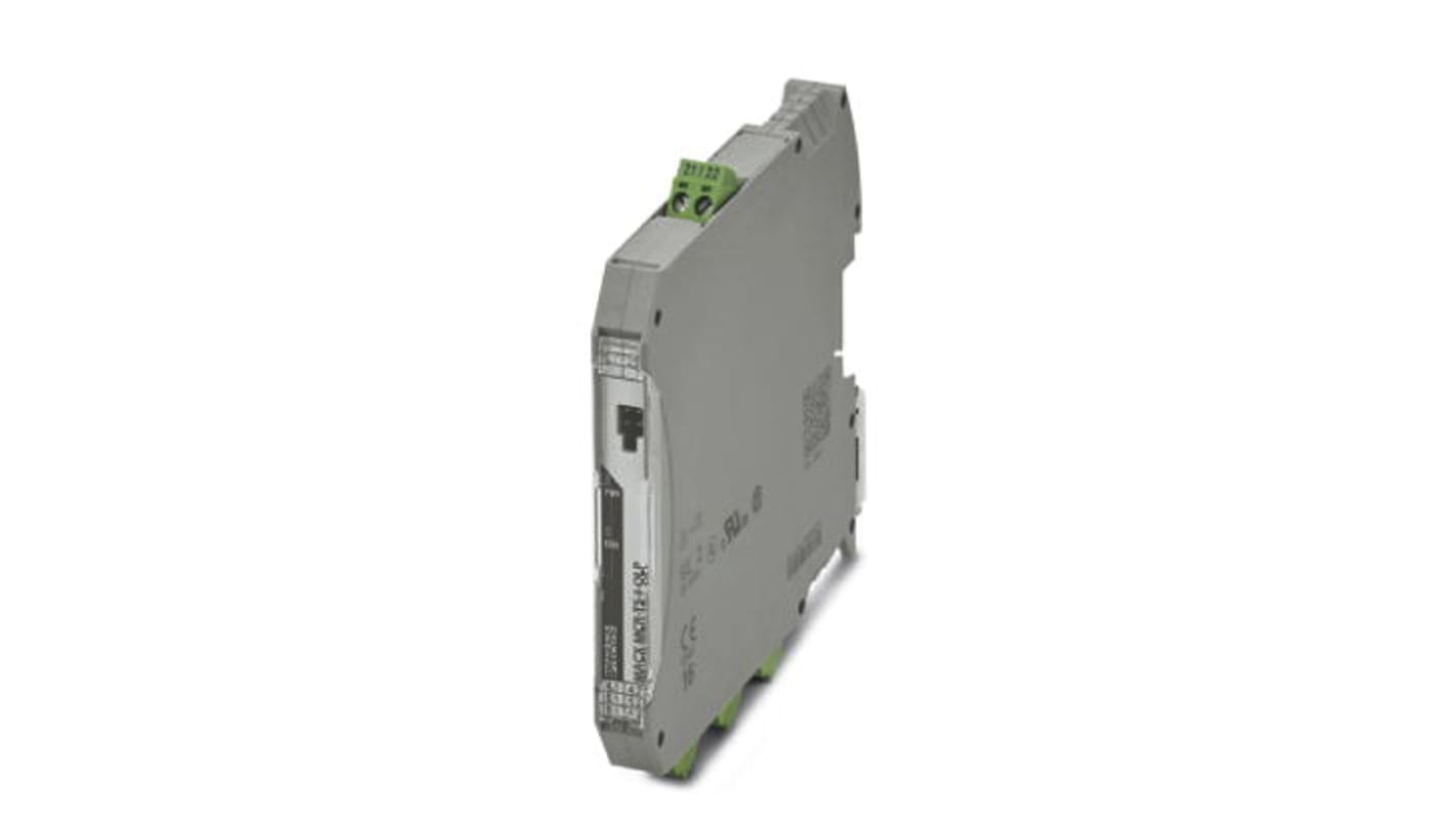 Phoenix Contact MACX MCR Series Signal Conditioner, RTD, Potentiometer, Thermocouple, Voltage Input, Current Output, 12