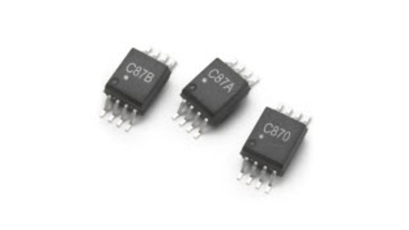 Broadcom, ACPL-C87A-500E Optocoupler, Surface Mount, 8-Pin SO