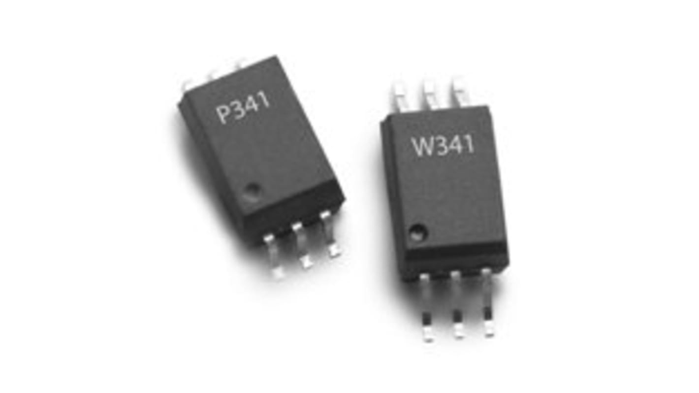 Broadcom, ACPL-P341-500E IGBT, MOSFET Output Optocoupler, Surface Mount, 6-Pin SO