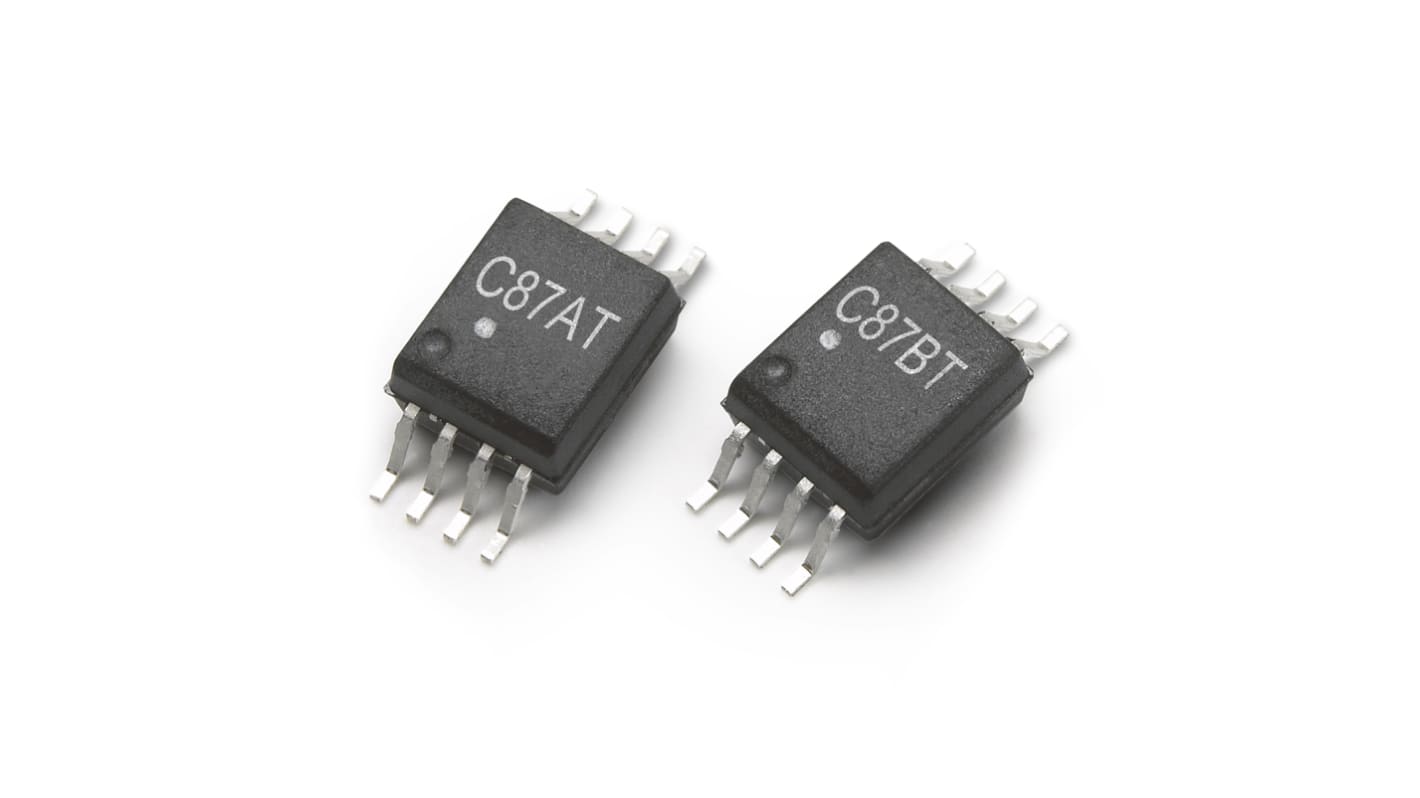 Broadcom optocsatoló DC bemeneti fesz., 1 csatornás, felületre szerelhető, SO, 8 tüskés