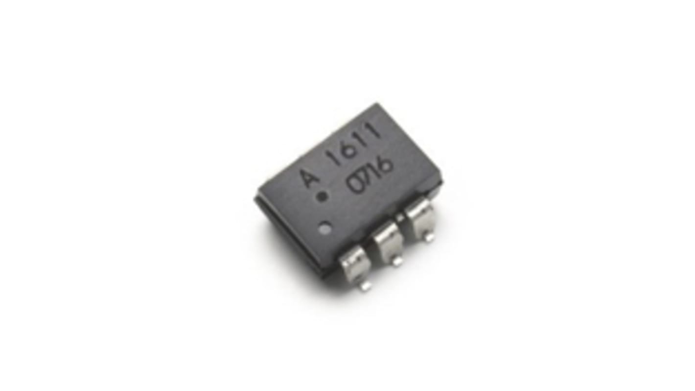 Broadcom ASSR-1611 Series Solid State Relay, 2.5 A Load, Surface Mount, 60 V Load, 1.7 V Control