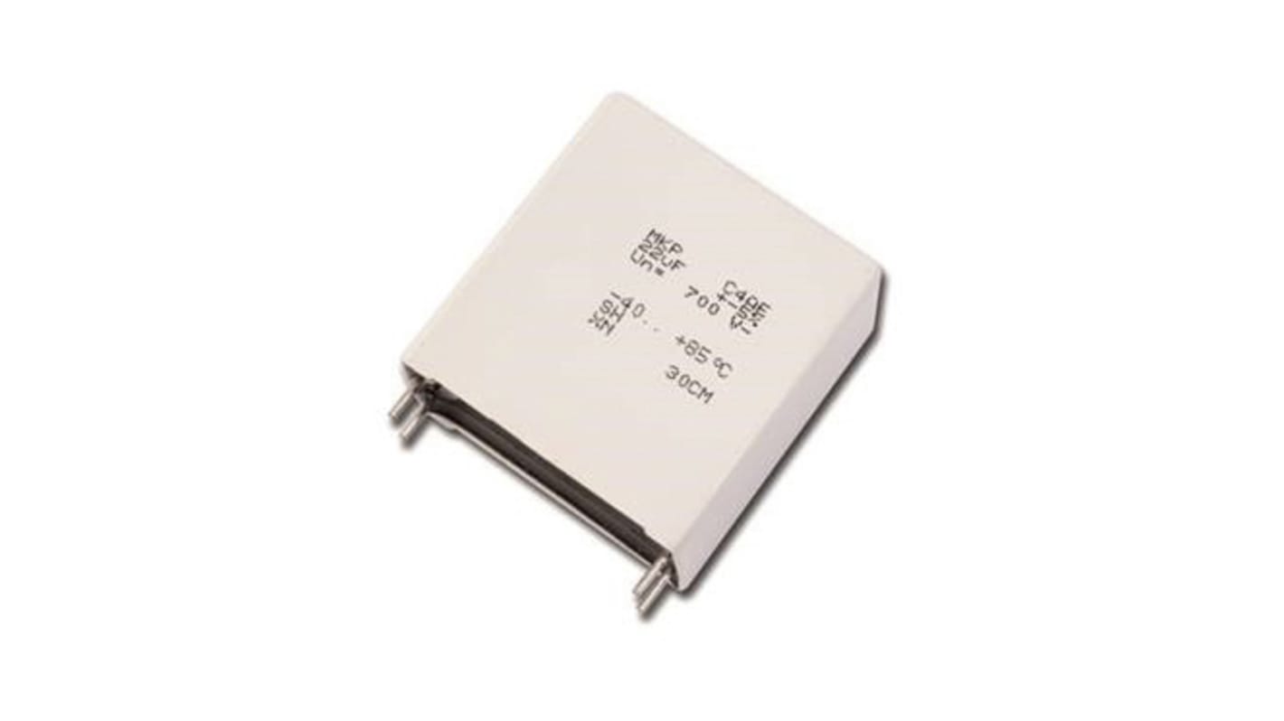 KEMET C4AQ Metallised Polypropylene Film Capacitor, 1.5kV dc, ±5%, 3μF