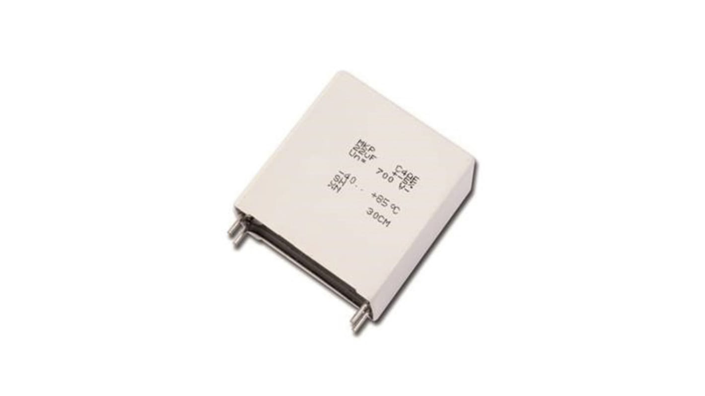 KEMET C4AQ Metallised Polypropylene Film Capacitor, 1.5kV dc, ±5%, 4.5μF