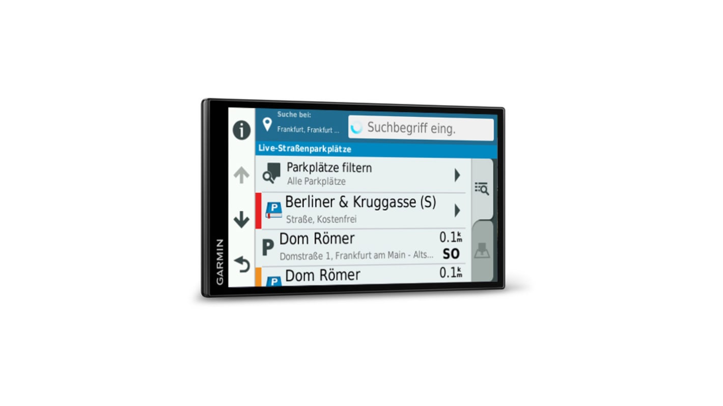 Navegador GPS Garmin Pantalla Táctil Automoción, LCD 152 x 89mm, 1024 x 600pixels DriveSmart 61 LMT-D Bluetooth
