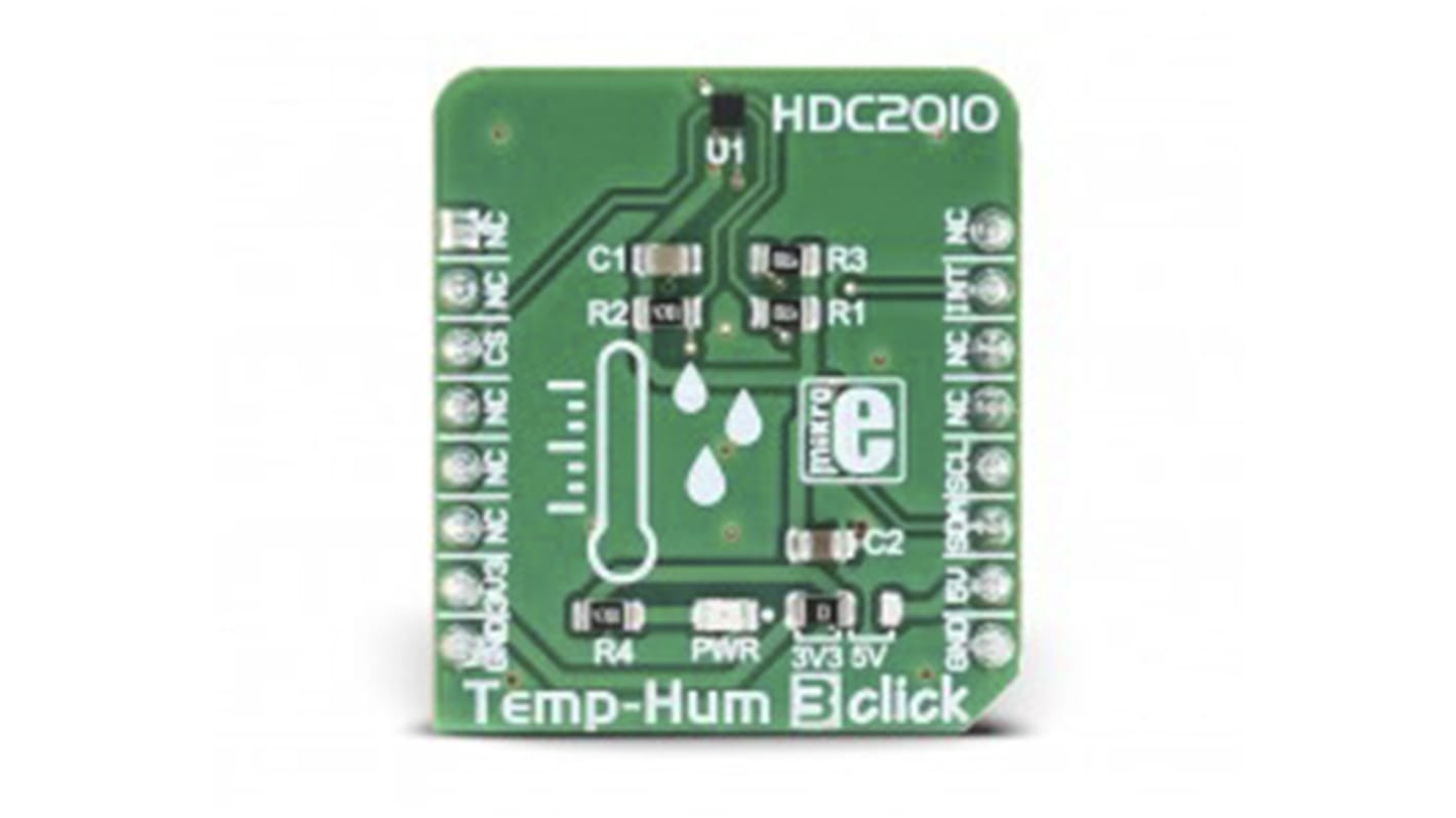MikroElektronika Temp-Hum 3 Click mikroBus Click Board for HDC2010