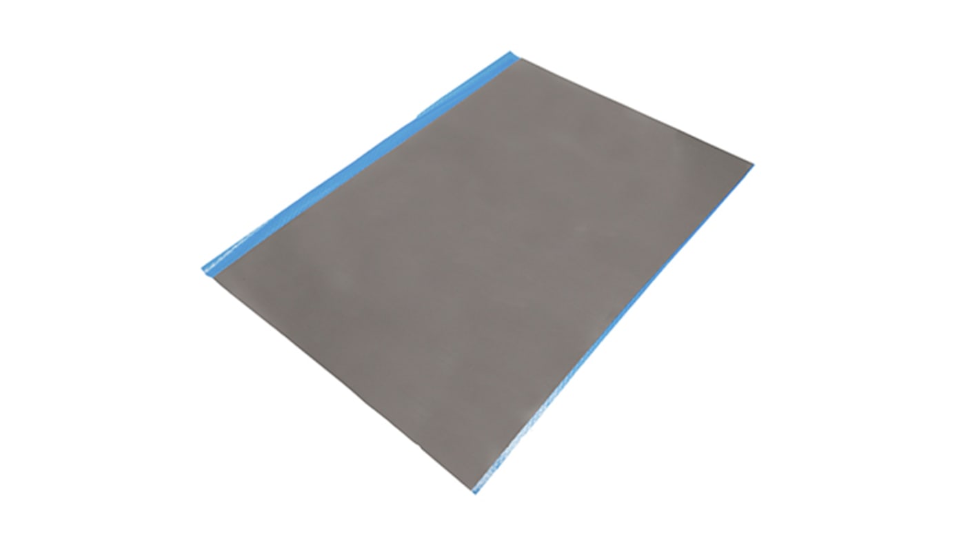 RS PRO Self-Adhesive Thermal Gap Pad, 1mm Thick, 2W/m·K, Silicone, 300 x 200mm