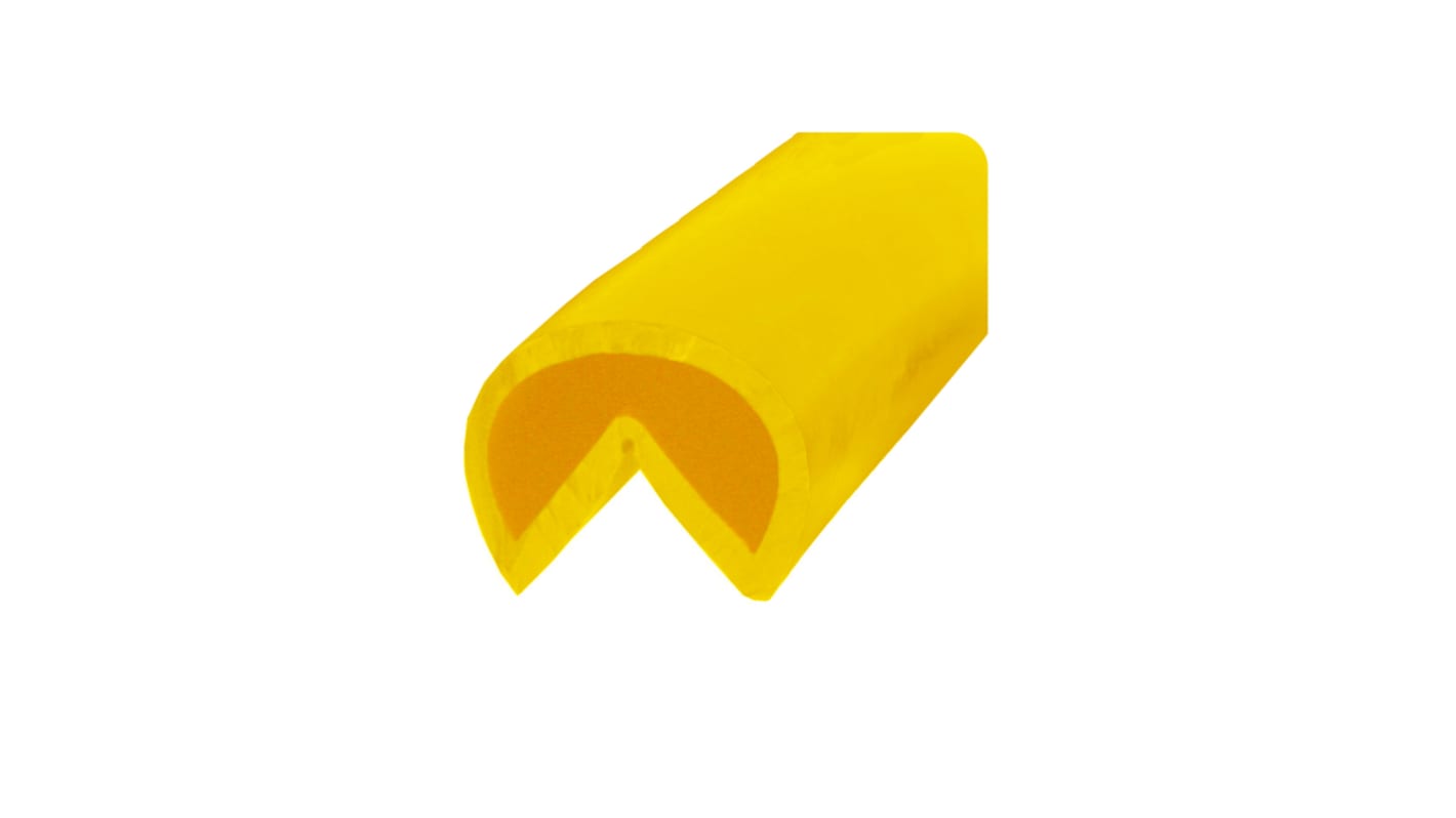 PVC ütésvédő Sárga, 40mm x 30 mm x 10m