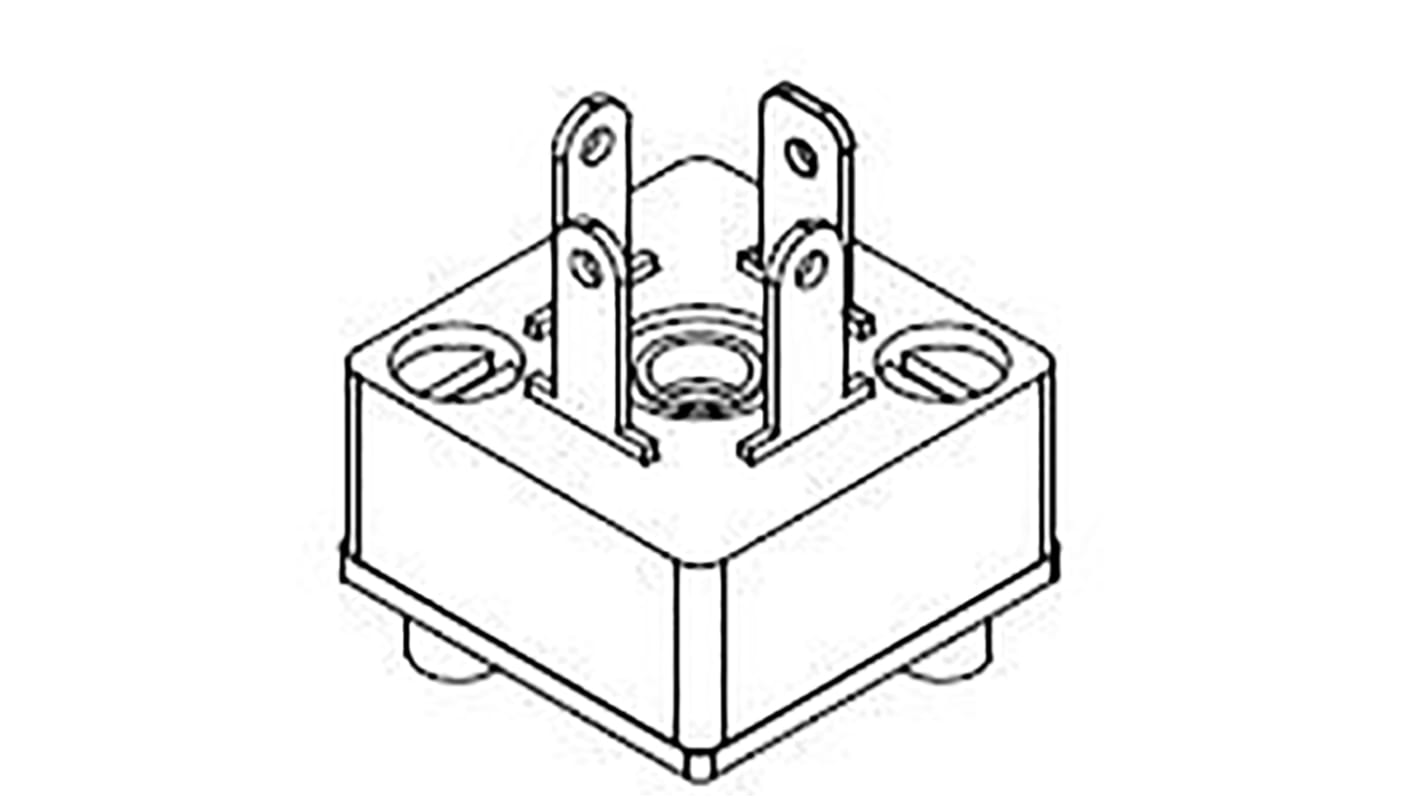 Connettore solenoide Molex DIN 43650 B, 3P, 250 V c.a., 300 V c.c.