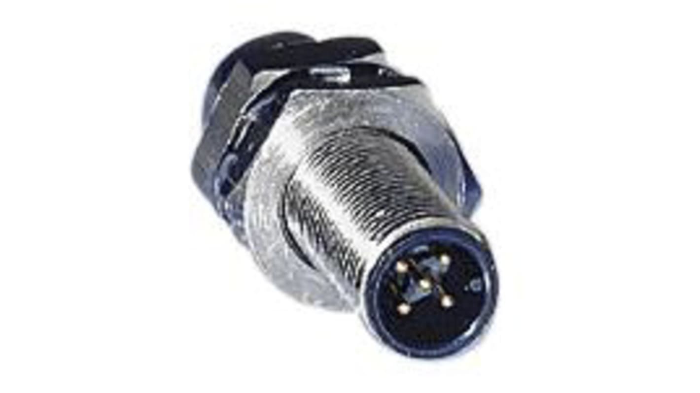 Molex Circular Connector, 5 Contacts, Cable Mount, M12 Connector, Plug and Socket, Male and Female Contacts, IP68,