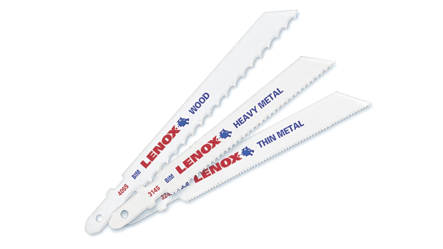 Lenox, 24 Teeth Per Inch 92mm Cutting Length Jigsaw Blade, Pack of 2