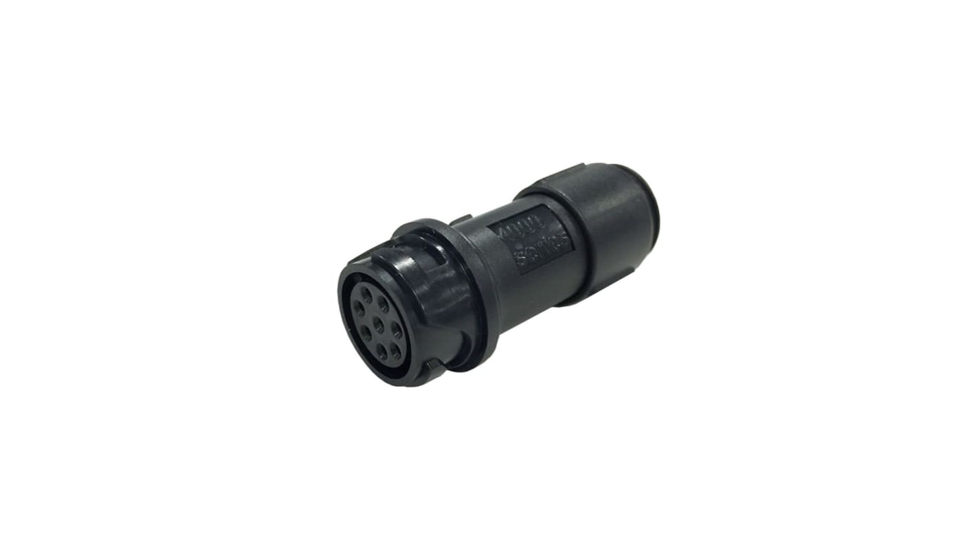 Bulgin Connector, 4 Contacts, Cable Mount, Miniature Connector, Socket, Male, IP66, IP68, IP69K, Buccaneer 4000 Series