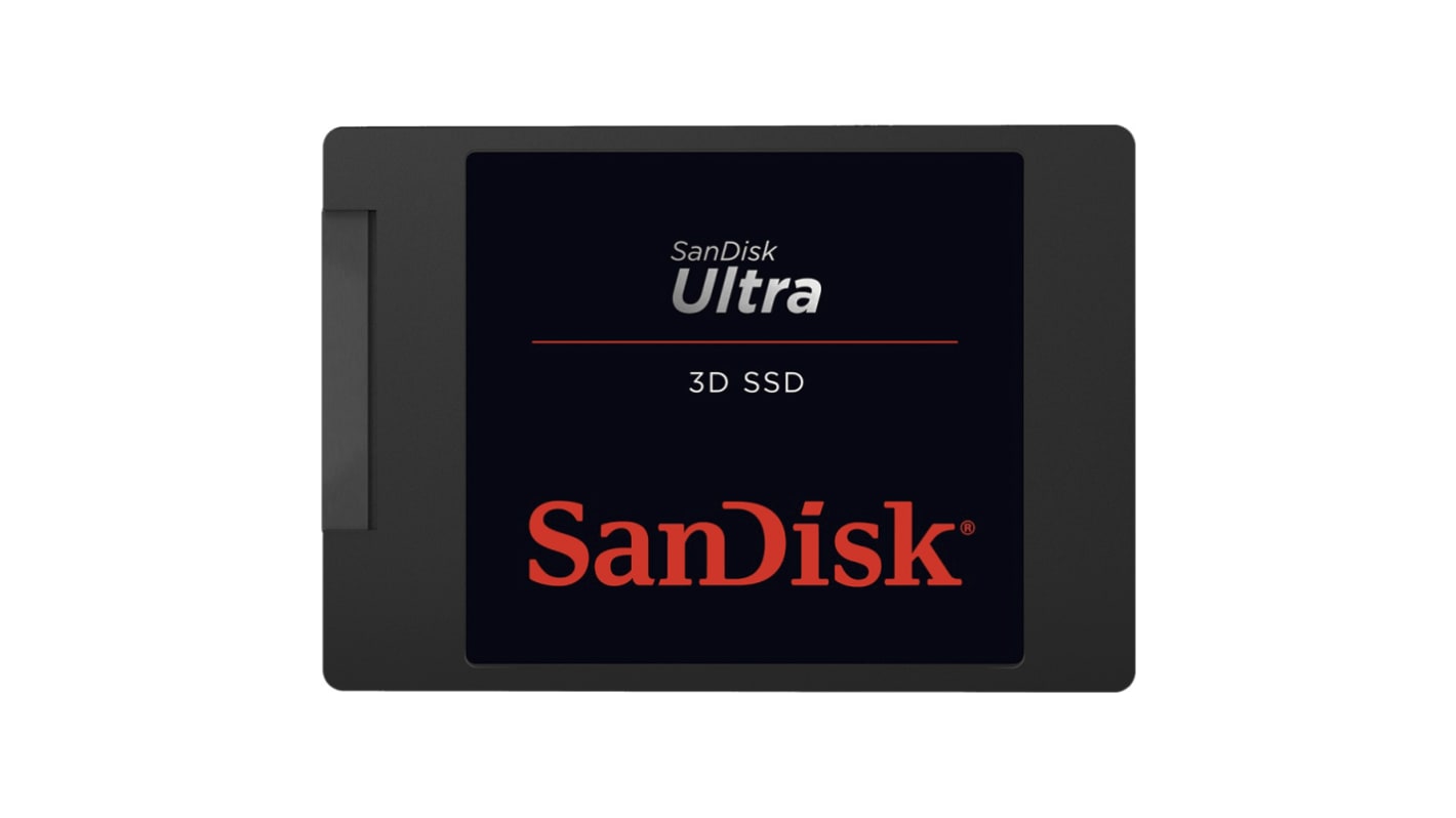 Sandisk ULTRA® 3D SSD, 2,5 Zoll Intern HDD-Festplatte SATA 3.0 6 Gbit/s, 1 TB, SSD