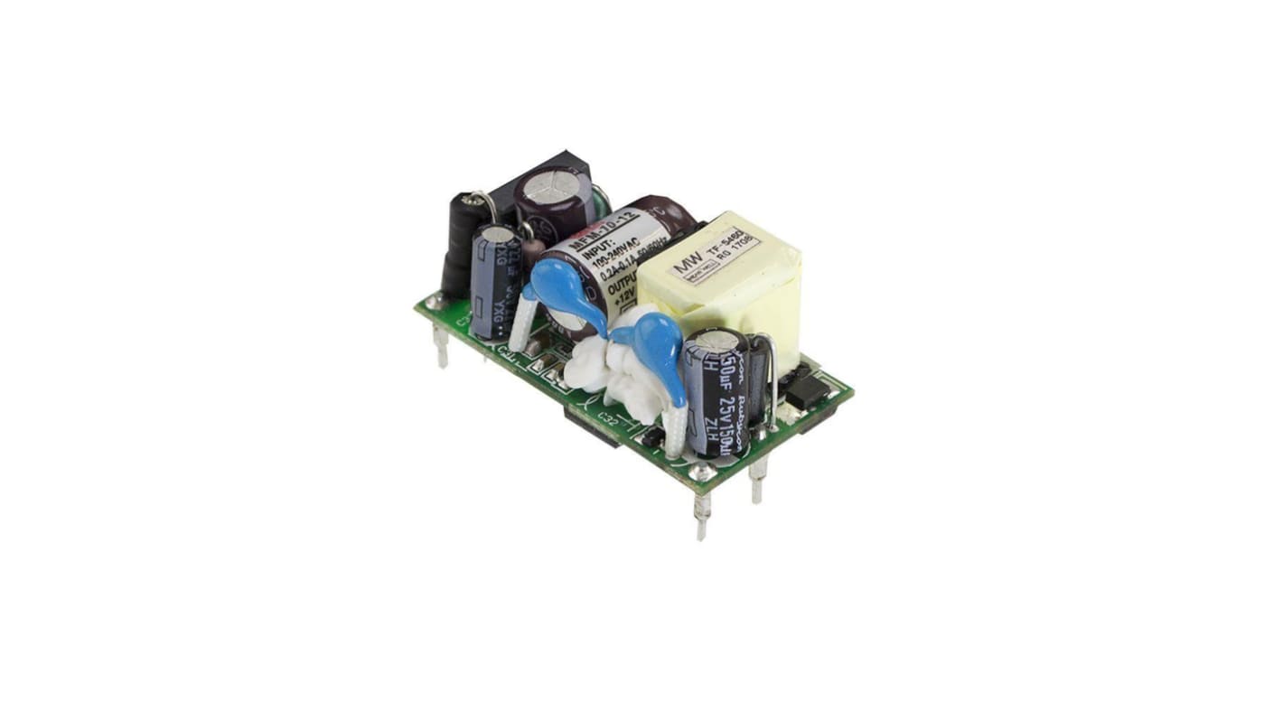 MEAN WELL スイッチング電源 15V dc 670mA 10W