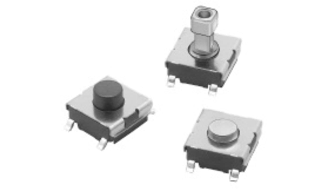 Omron 1 Way Surface Mount DIP Switch SPST, Flat Actuator, IP00