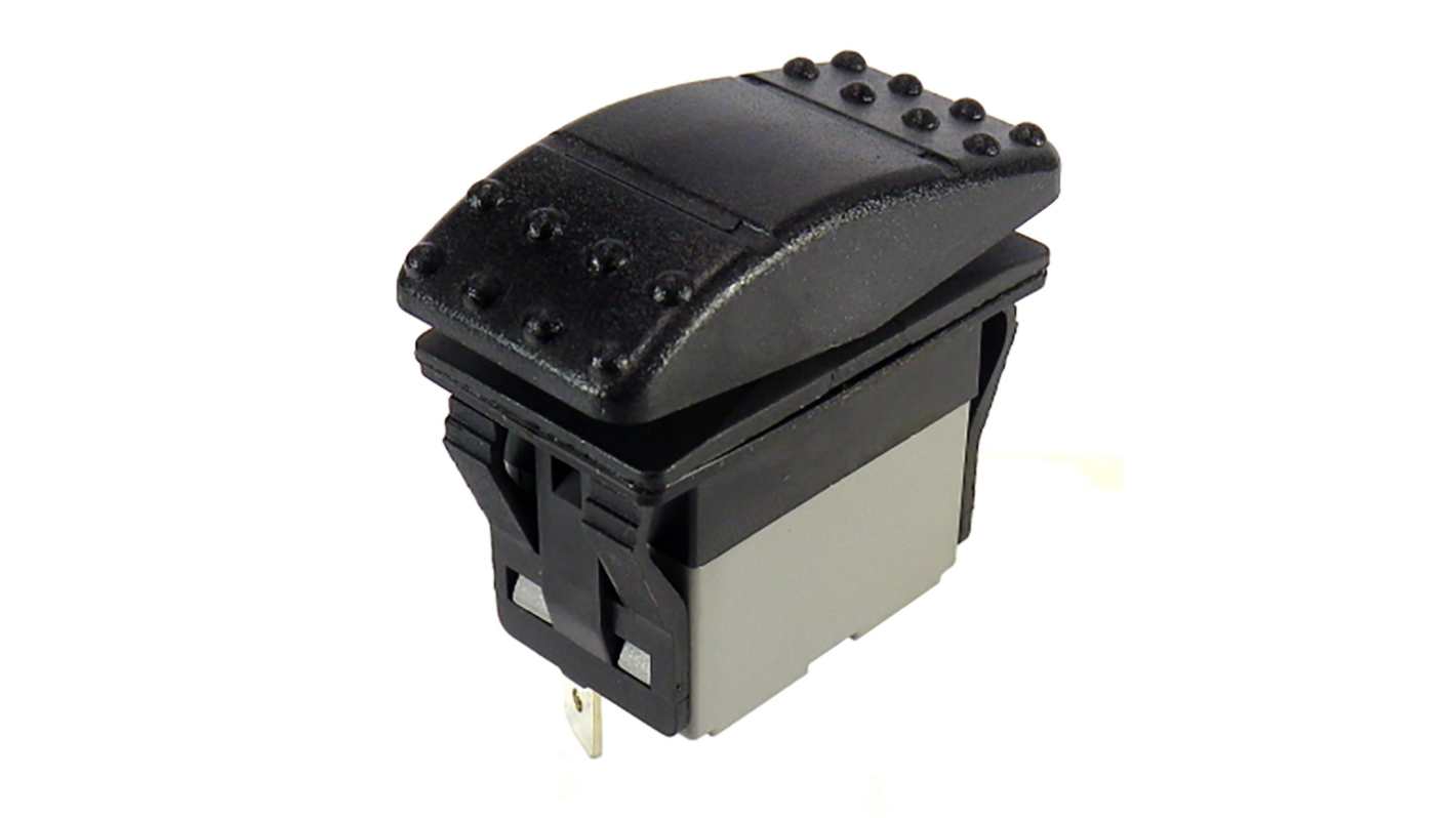 RS PRO DPDT, Latching Rocker Switch Panel Mount